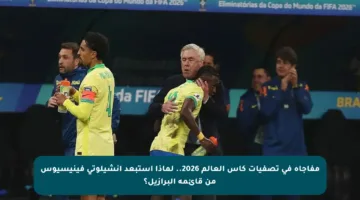 مفاجأة في تصفيات كأس العالم 2026.. لماذا استبعد أنشيلوتي فينيسيوس من قائمة البرازيل؟